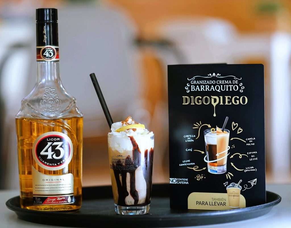 Mezclas granizado de barraquito
