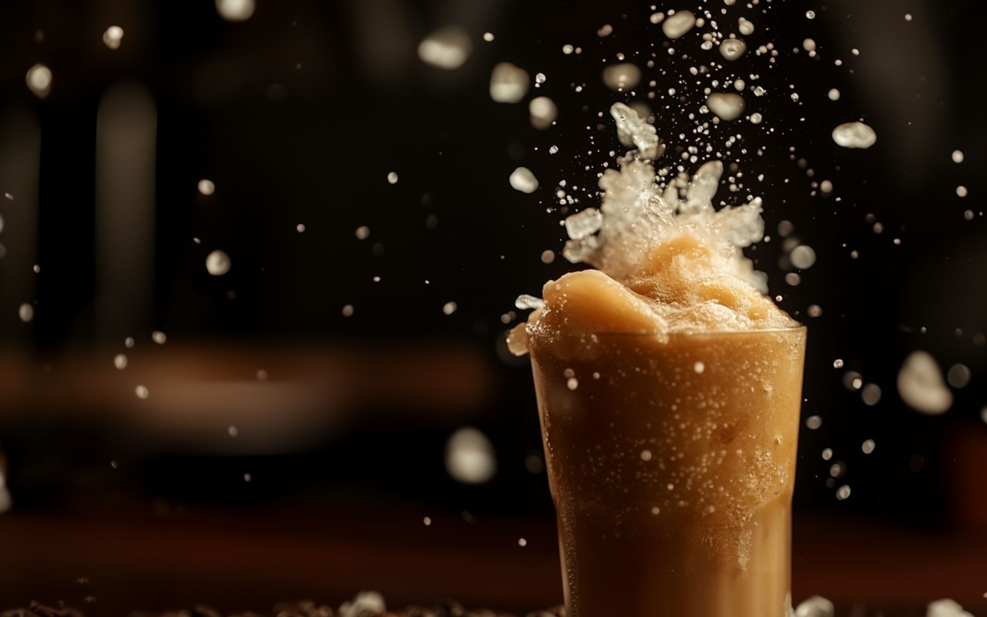close up barraquito helado
