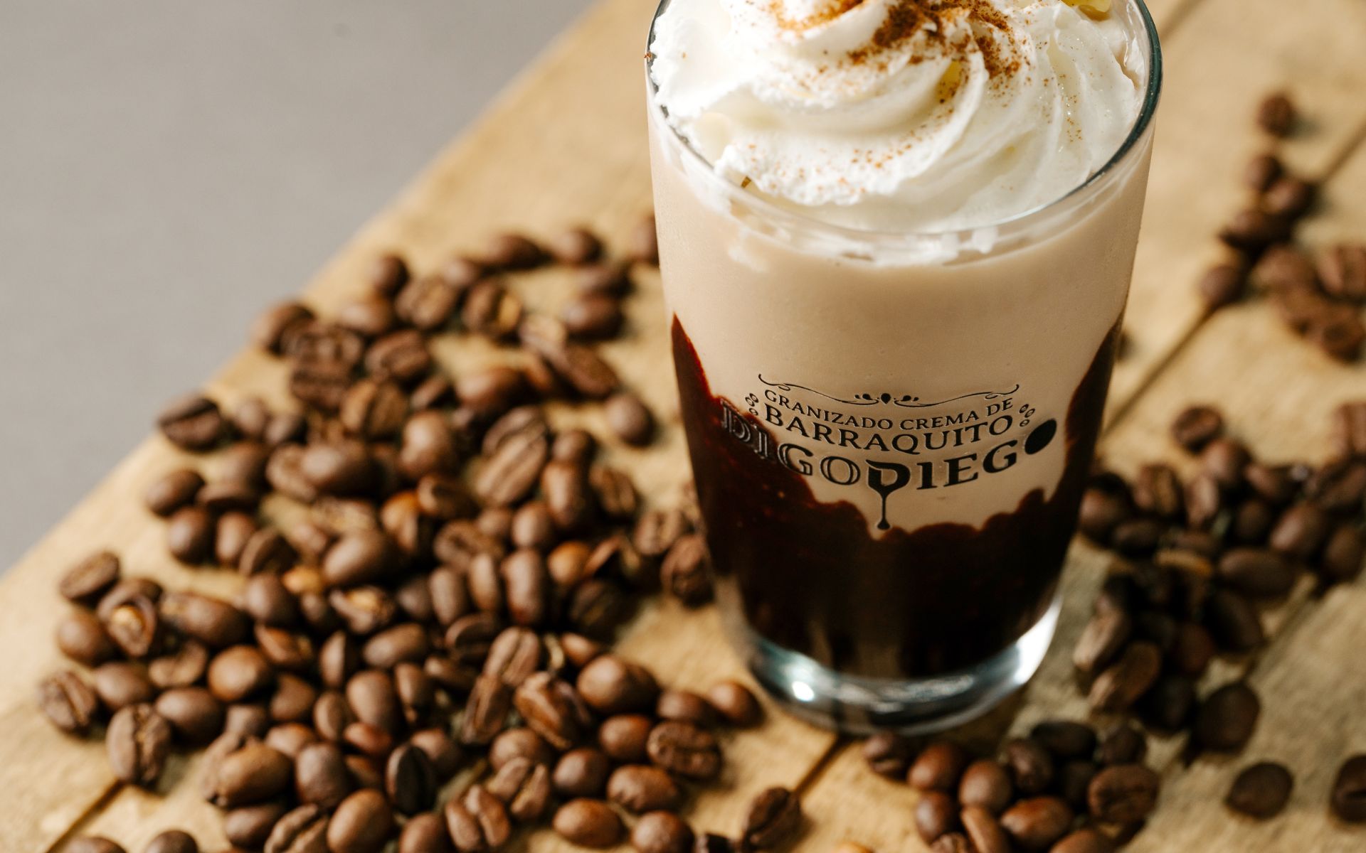 barraquito con chocolate