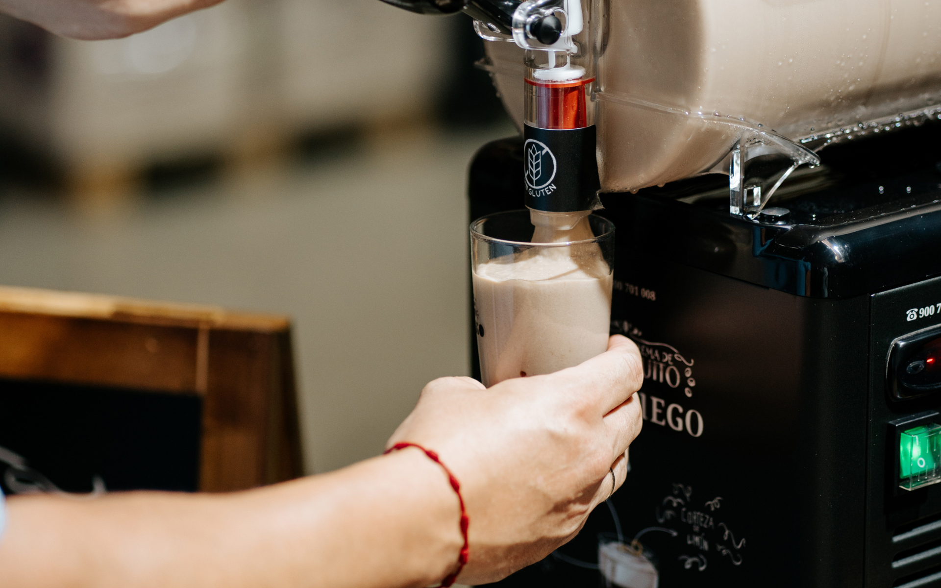 barraquito granizado cafeteria